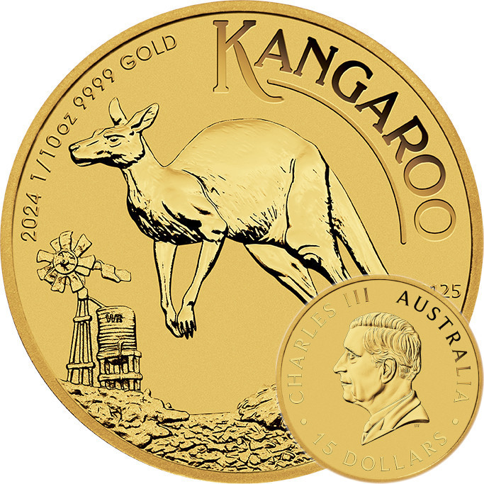 Känguru Australien 2024 Gold 1/10 oz