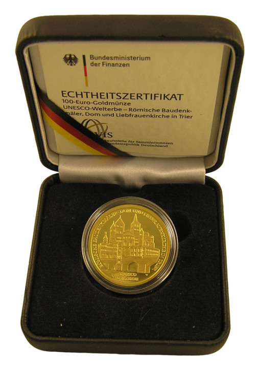 100 Euro Deutschland Trier Prägestätte A 2009 1/2 oz