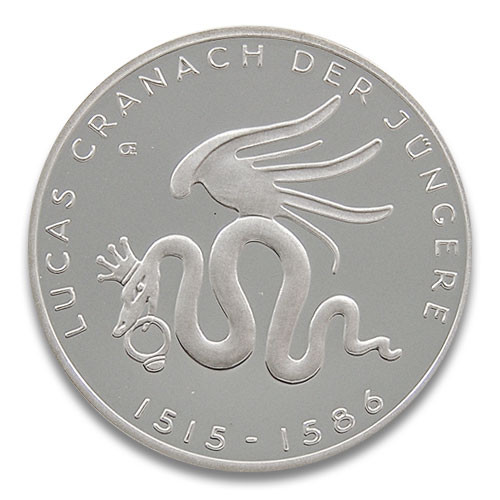 10 Euro BRD 500. Geburtstag Lucas Cranach 2015 PP