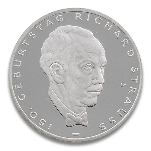 10 Euro BRD 150. Geburtstag Richard Strauss 2014 PP