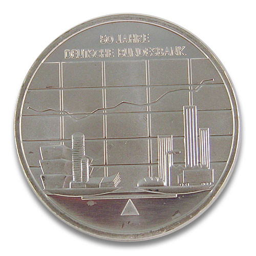 10 Euro BRD 50 Jahre Deutsche Bundesbank 2007