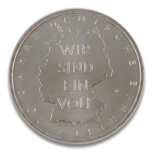 10 Euro BRD 20 Jahre Deutsche Einheit 2010