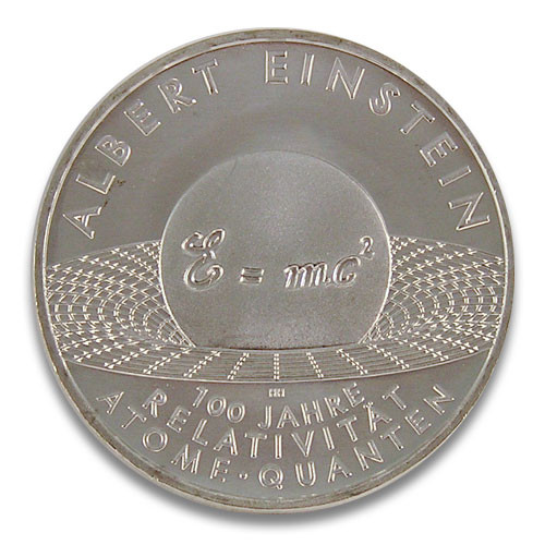 10 Euro BRD Albert Einstein 2005