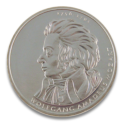 10 Euro BRD Wolfgang Amadeus Mozart 2006
