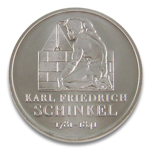 10 Euro BRD 225. Geburtstag Karl Friedrich Schinkel 2006