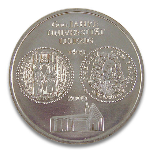 10 Euro BRD 600 Jahre Universität Leipzig 2009