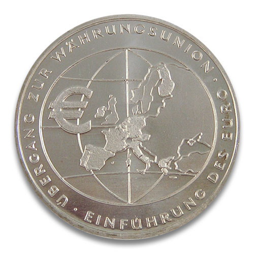 10 Euro BRD Übergang zur Währungsunion 2002