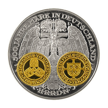 1200 Jahre Dt. Münzgeschichte - Erste Mark von 1502
