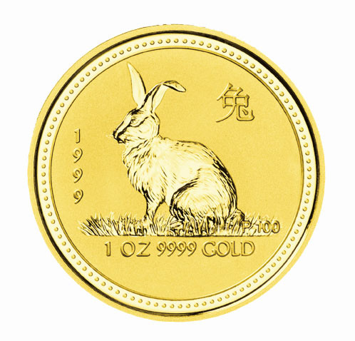 Lunar I Hase 1999 Gold 1 oz