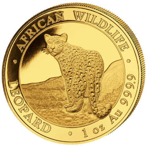 Somalia Leopard 2018 Gold 1 oz