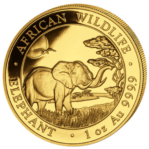 Somalia Elefant 2019 Gold 1 oz