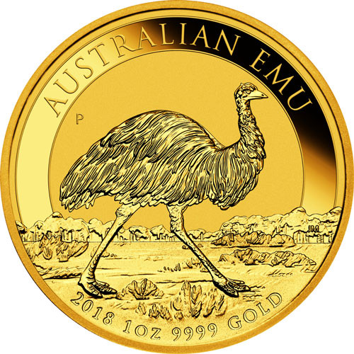 Australien Emu 2018 Gold 1 oz