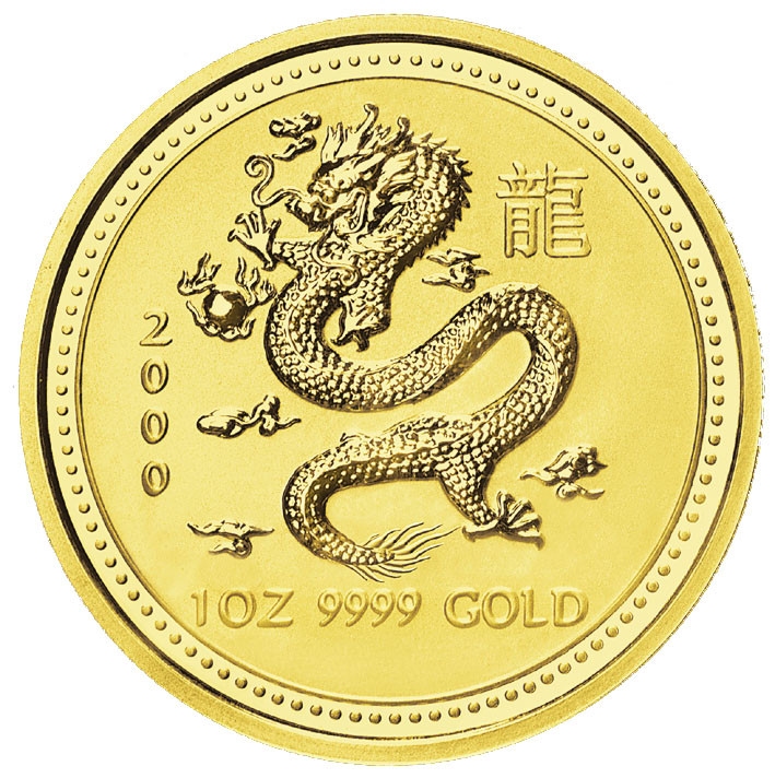 Lunar I Drache 2000 Gold 1 oz