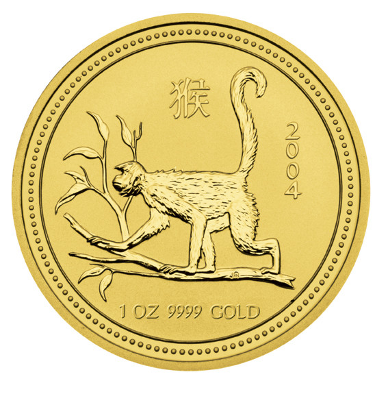 Lunar I Affe 2004 Gold 1 oz