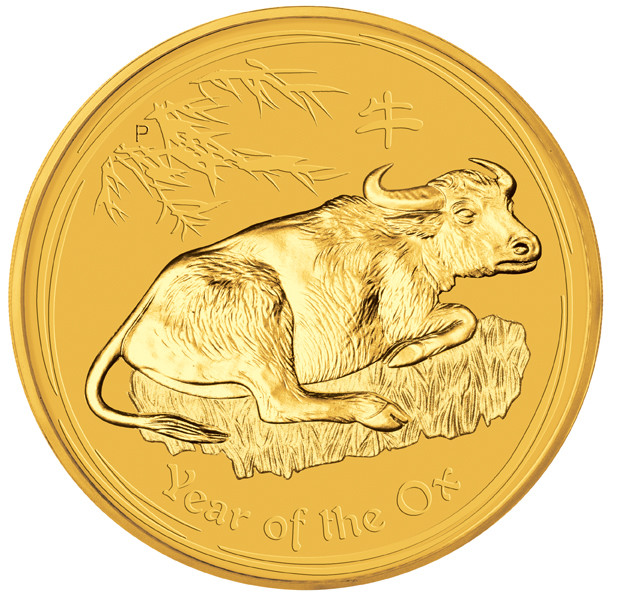 Lunar II Ochse 2009 Gold 1 oz