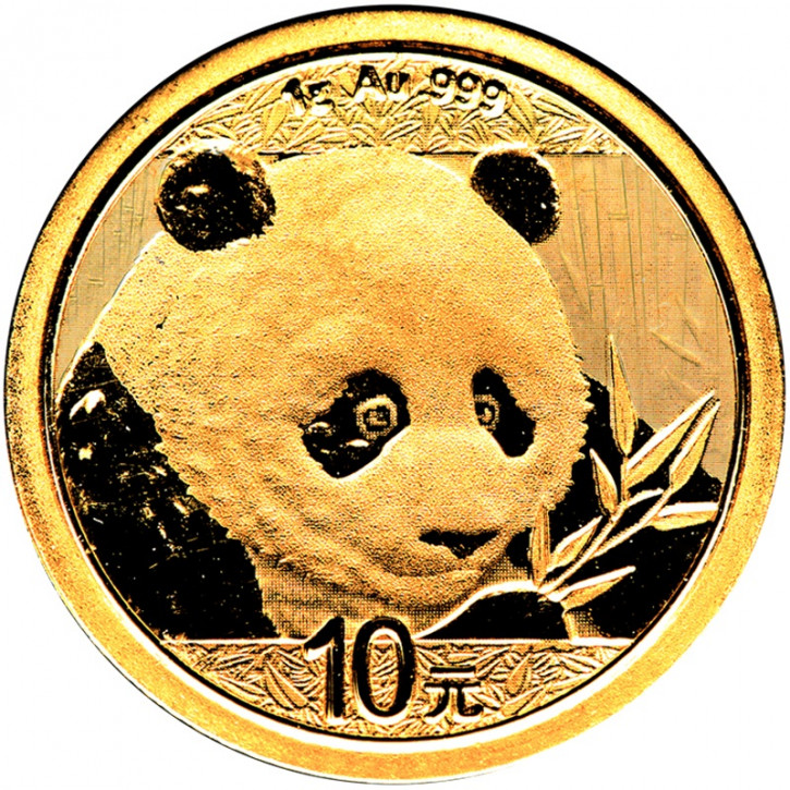 China Panda Gold 1 g 2018