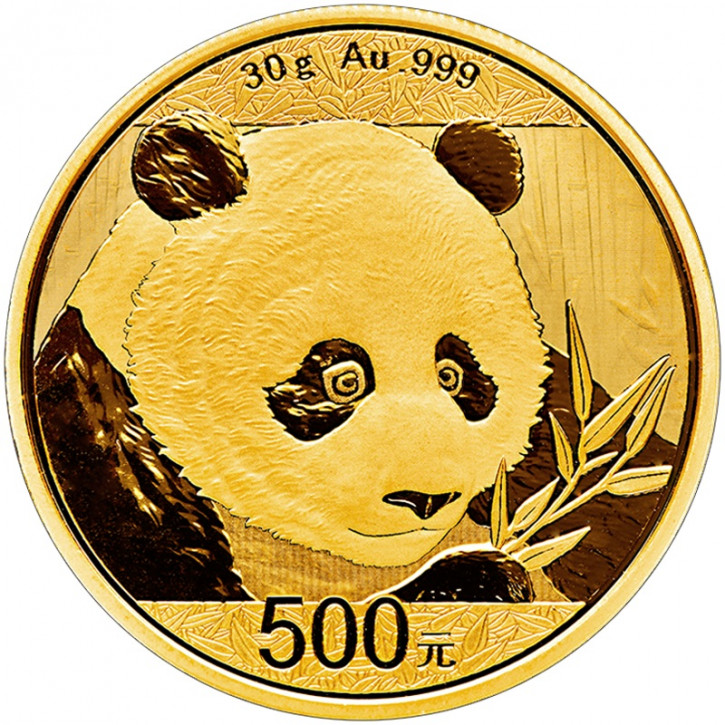 China Panda Gold 30 g 2018