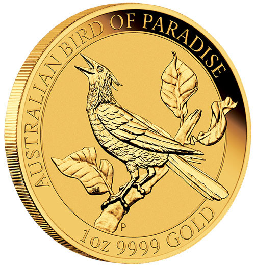 Manucodia Paradiesvogel Australien 2019 Gold 1 oz