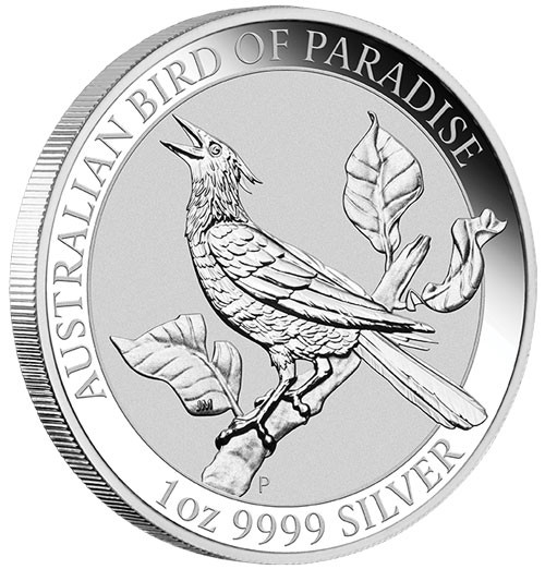 Manucodia Paradiesvogel Australien 2019 Silber 1 oz