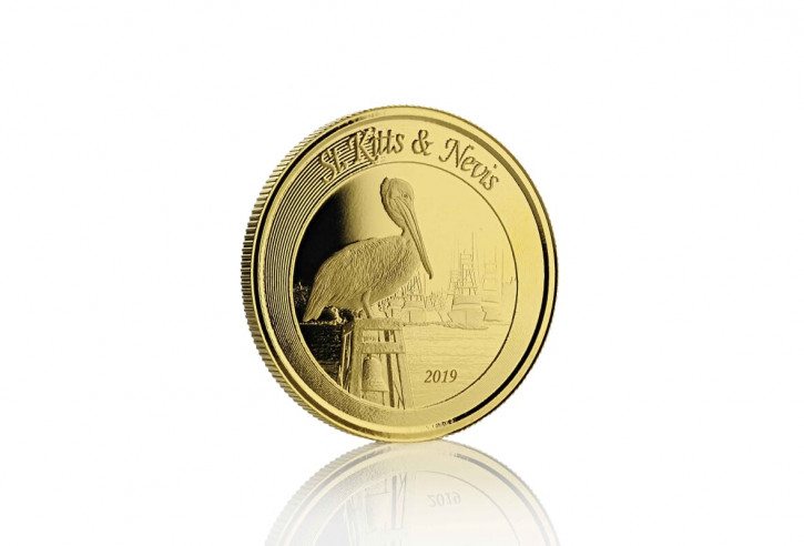 Pelikan St. Kitts und Nevis 2019 Gold 1 oz