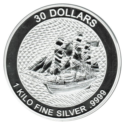 Cook Island Silber 1kg 2020