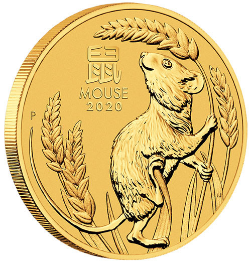 Lunar III Maus 2020 Gold 1/4 oz