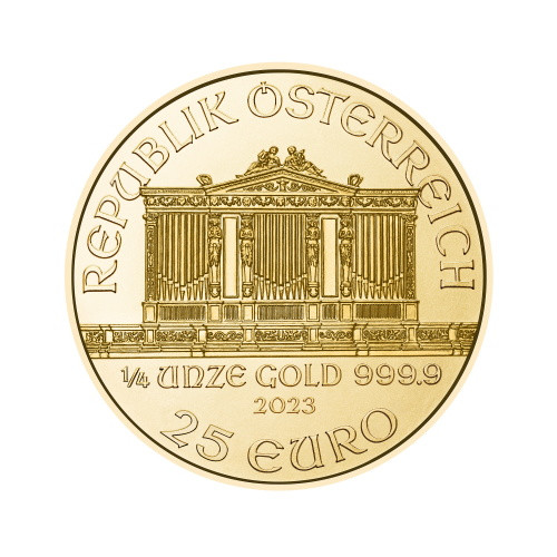 Wiener Philharmoniker Gold 1/4 oz 2023