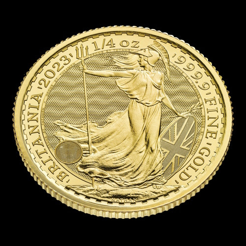 Britannia Gold 1/4 oz 2023 Charles