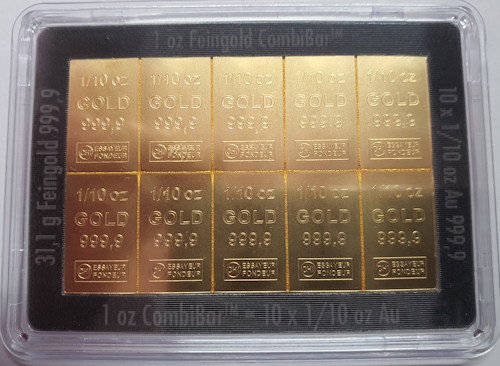 Goldtafelbarren Valcambi / ESG 1 oz