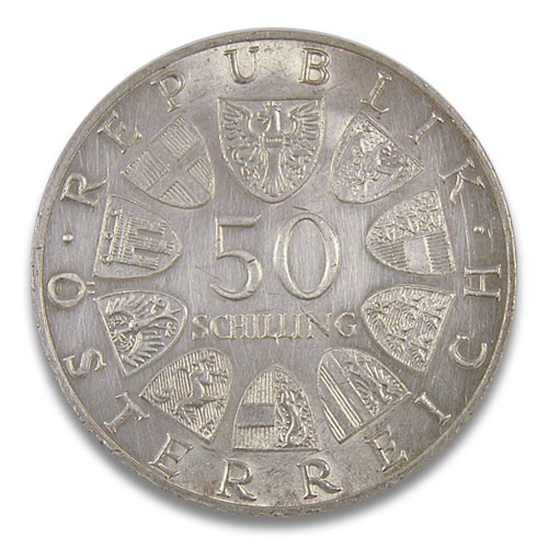 50 Schilling Silber