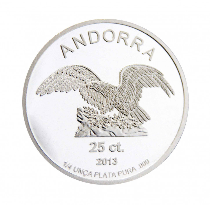 Andorra Silber 1/4 oz verschiedene