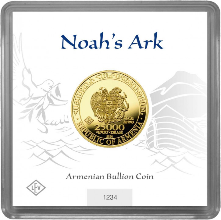 Arche Noah 1/2 oz Gold verschiedene