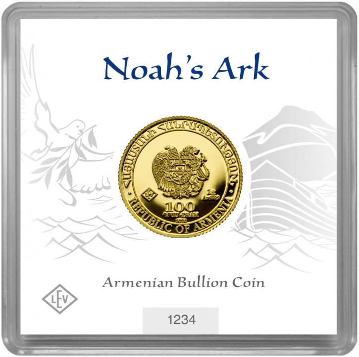 Arche Noah 1 g Gold verschiedene