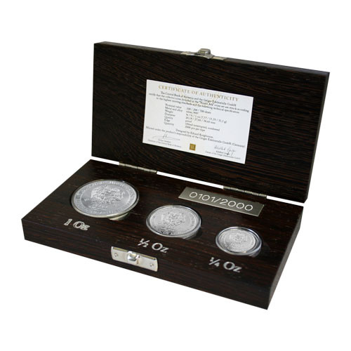 Arche Noah proof Set Silber 1 oz, 1/2 oz, 1/4 oz 2012