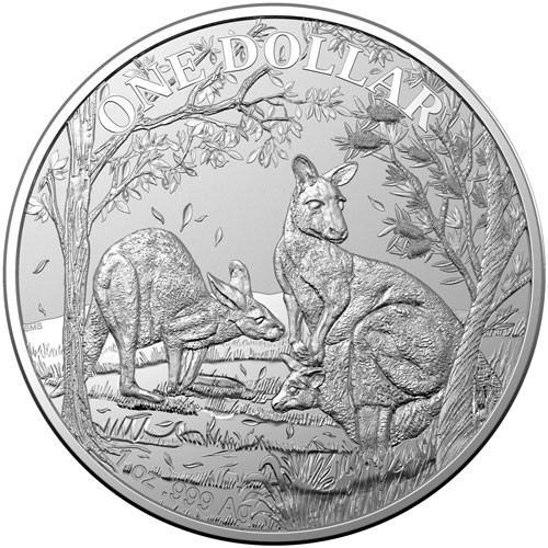 Känguru RAM Silber 1 oz 2019