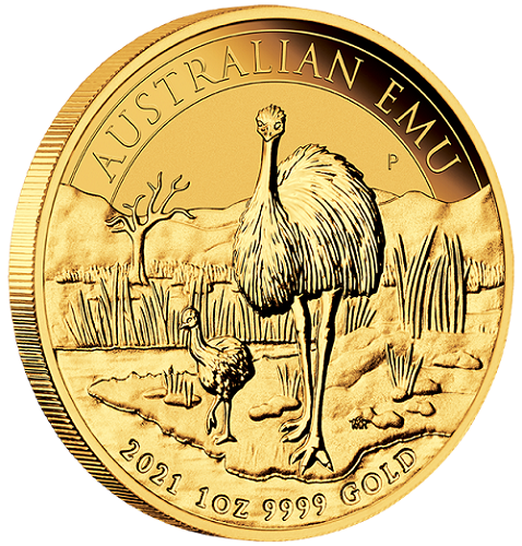 Australien Emu 2021 Gold 1 oz