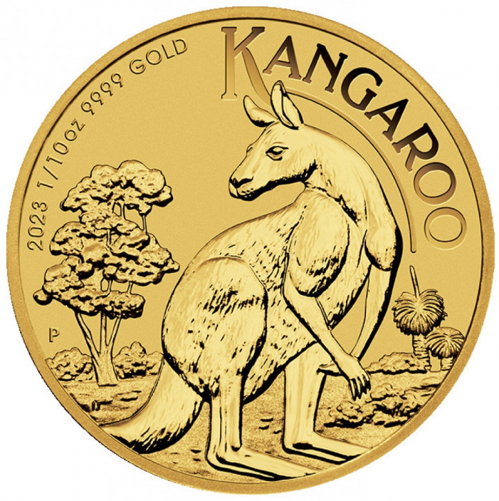 Känguru Australien 2023 Gold 1/10 oz