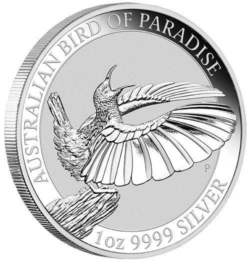 Victoria Paradiesvogel Australien 2018 Silber 1 oz