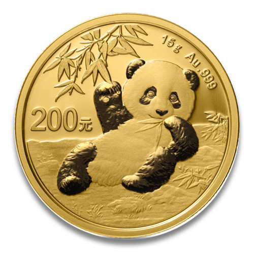 China Panda Gold 15 g 2020