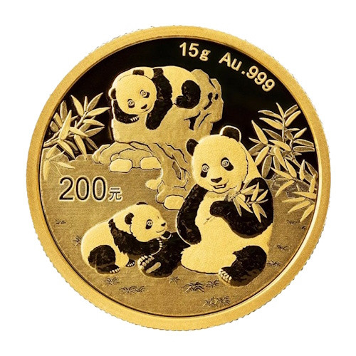 China Panda Gold 15 g 2025