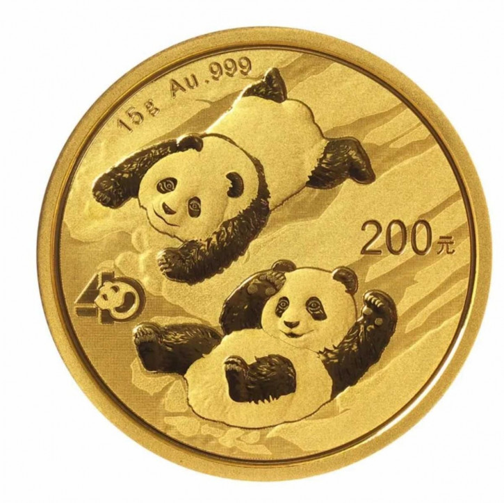 China Panda Gold 15 g 2022