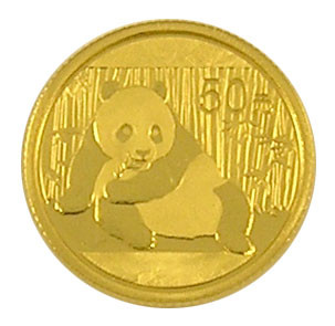 China Panda Gold 1/10 Unze 2015