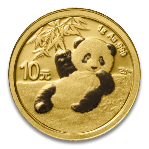 China Panda Gold 1 g 2020