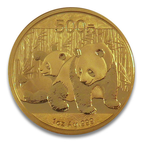 China Panda Gold 1 Unze 2010