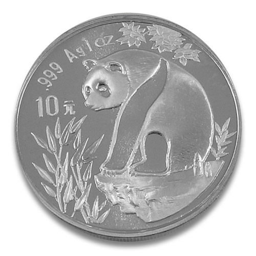 China Panda Silber 1 oz 1993