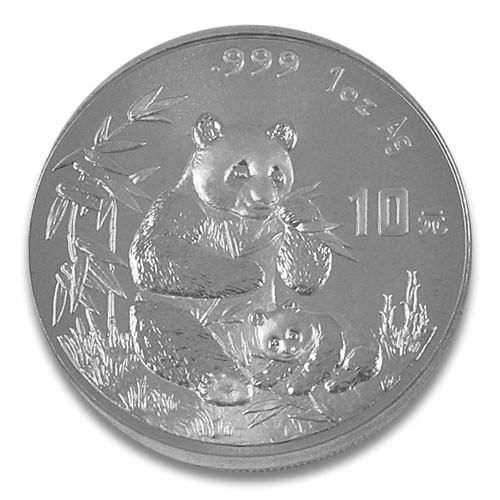 China Panda Silber 1 oz 1996