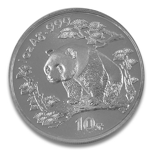 China Panda Silber 1 oz 1997