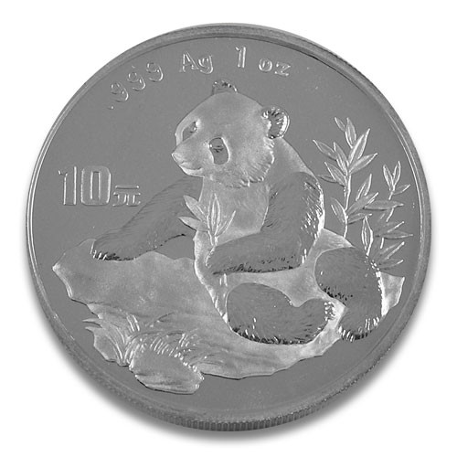 China Panda Silber 1 oz 1998