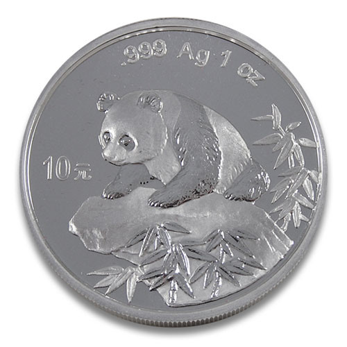 China Panda Silber 1 oz 1999