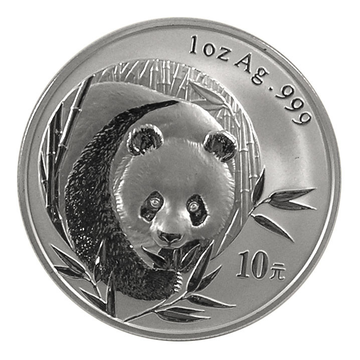 China Panda Silber 1 oz 2003